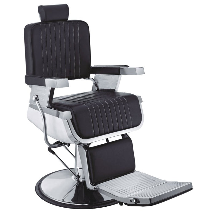 Black line Barber chair