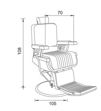 Braydon Barber Chair SP9130-S