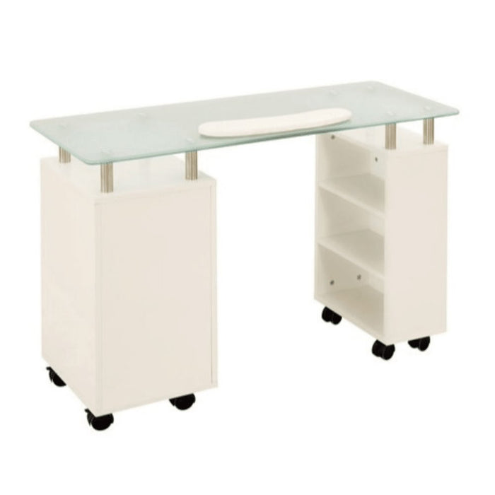 White nail table